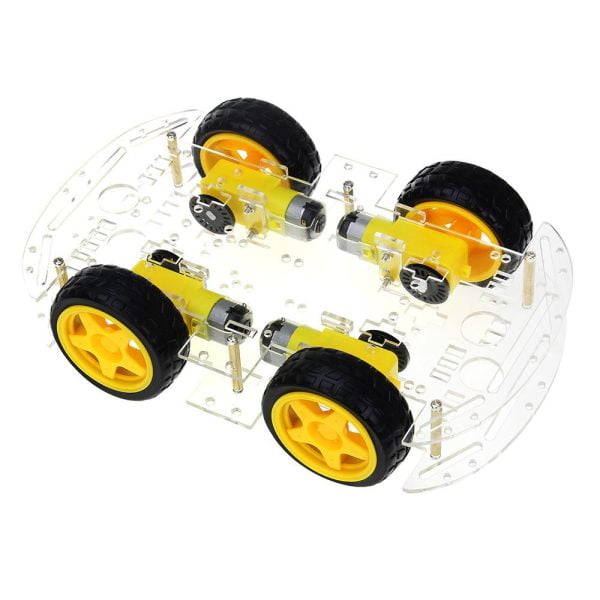 4WD Hazır Robot Araba Kiti Rc Paketi