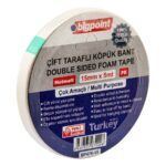 Çift Taraflı Köpük Bant 15mmx5m