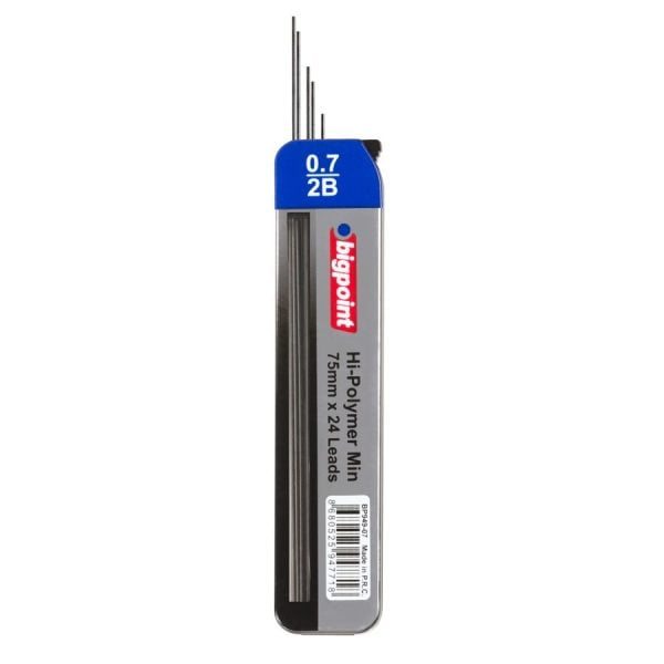Kalem Ucu 0.7 mm 2B 75 mm 24 lü Tüp