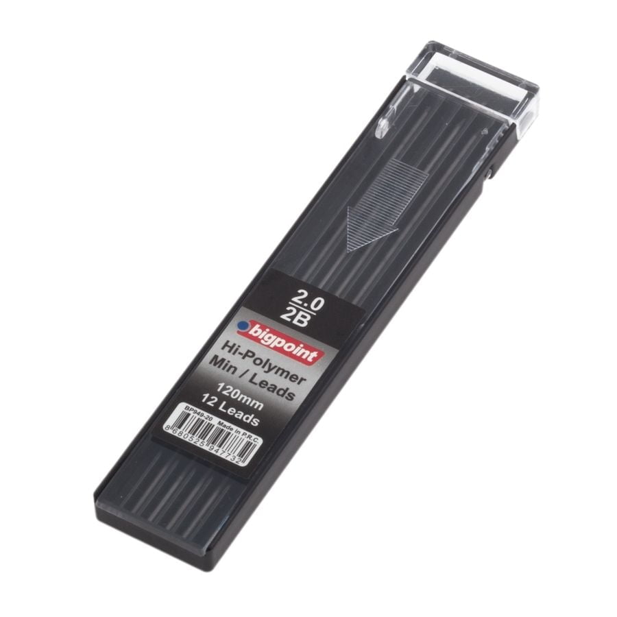 Bigpoint-Kalem-Ucu-2mm-2B-120mm-12li-Tup-Bigpoint-1 Kalem Ucu 2 mm 2B 120 mm 12 li Tüp - Görsel 2