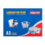 Laminasyon Filmi A3 125 Mikron 100 lü Kutu