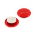 Magnet 30mm (Mıknatıs) Kırmızı 6'lı Blister - Görsel 2