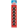 Magnet 30mm (Mıknatıs) Siyah 6'lı Blister
