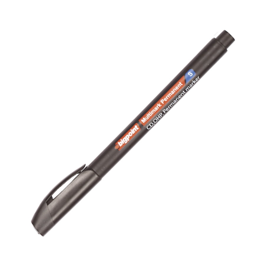 Bigpoint-OHP-Permanent-Asetat-Kalem-S-Siyah-Bigpoint-1-1 Permanent (Asetat) Kalem S Siyah - Görsel 2