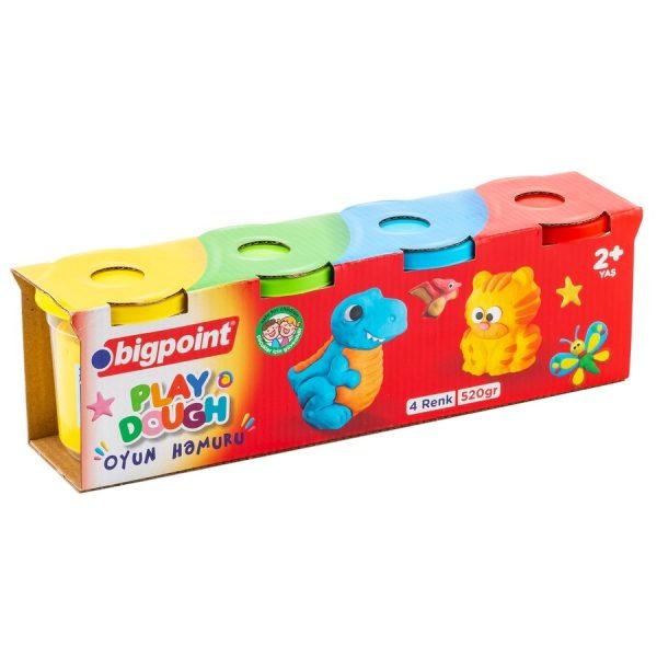 Oyun Hamuru 4 lü Set 520 Gram