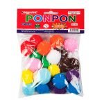 Ponpon 5 cm 10 Renk / 25 li Poşet