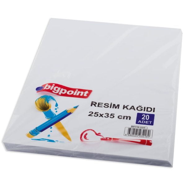 Resim Kağıdı 25x35 cm 20 li Paket