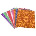 Simli Baskılı Eva 20x30 cm Karışık 10 lu Paket
