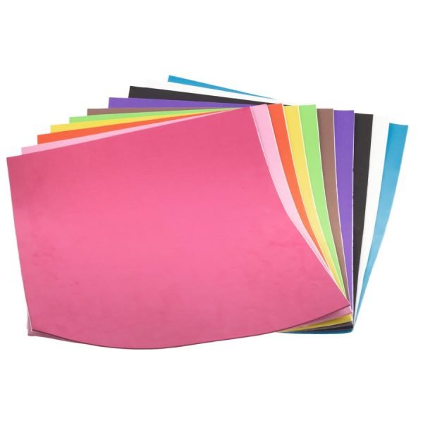 Yapışkanlı Eva 50x70 cm Karışık 10 Renk
