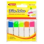 Yapışkanlı Film Index 5 Renk Beyazlı