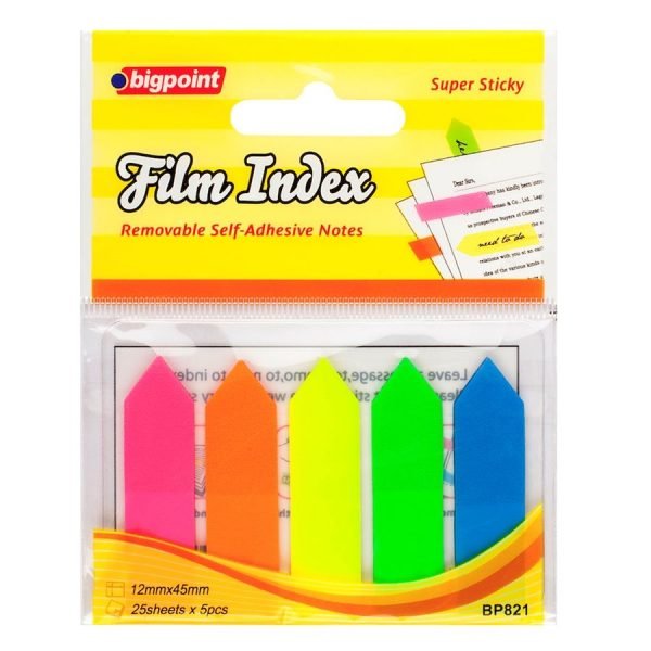 Yapışkanlı Film Index Ok 5 Renk