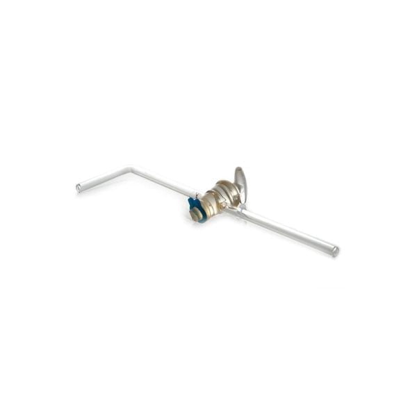 Cam Boru Dik Açılı Musluklu 8x150 mm