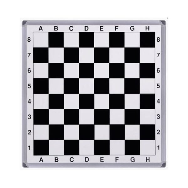 Duvara Monte Satranç Tahtası Mıknatıslı 80x90 cm