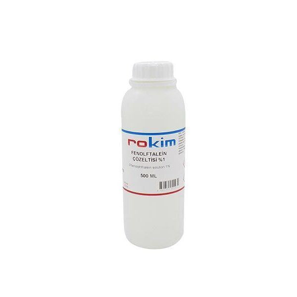 Fenolftalein Çözeltisi %1 500 ml