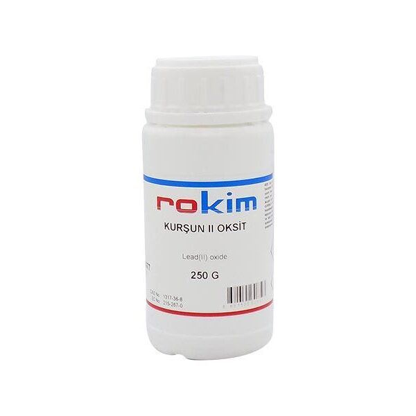 Kurşun II Oksit 250 gr