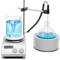 DLAB Dijital Mantolu Isıtıcılı Manyetik Karıştırıcı Isıtıcı Problu 280C 1000 ml Balon için - Görsel 2