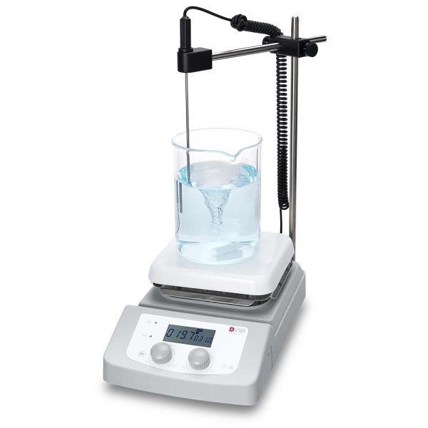 DLAB Dijital Isıtıcılı Manyetik Karıştırıcı Isıtıcı Problu 380C 140x140 mm