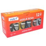 Akrilik Boya Seti 12 Renk 59 ml
