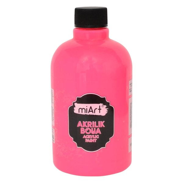 Akrilik Boya Fosforlu Pembe 500 gr