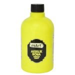 Akrilik Boya Fosforlu Sarı 500 gr