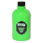 Akrilik Boya Fosforlu Yeşil 500 gr