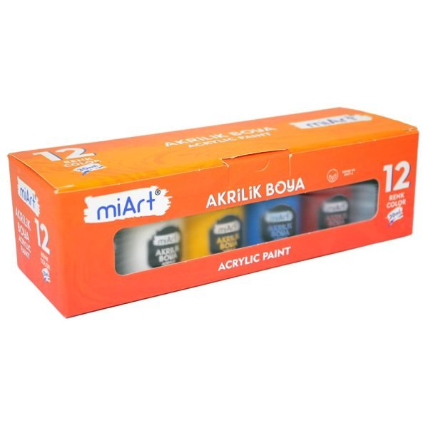 Akrilik Boya Seti 12 Renk 30 ml