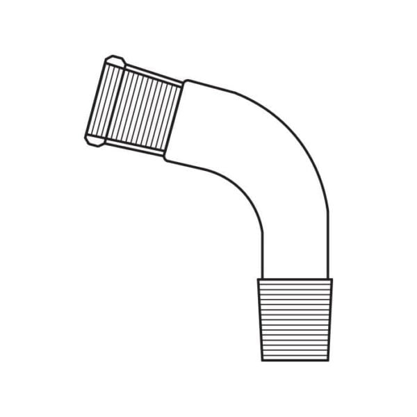Adaptör Aktarım için Eğimli Dişi 29/32-Erkek 29/32