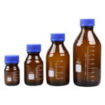 Şişe Cam Amber Vida Kapaklı 500 ml