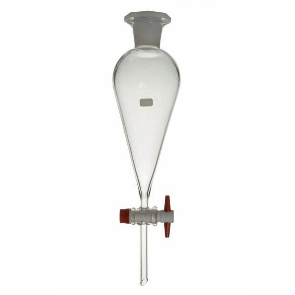 Ayırma Hunisi Armudi PTFE Musluklu 1000 ml