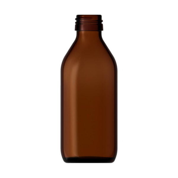 Cam Şişe Kahverengi Dar Ağızlı 150 ml