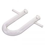 Cam Boru U Şeklinde İki Ucu Çıkış Borulu 18x140 mm