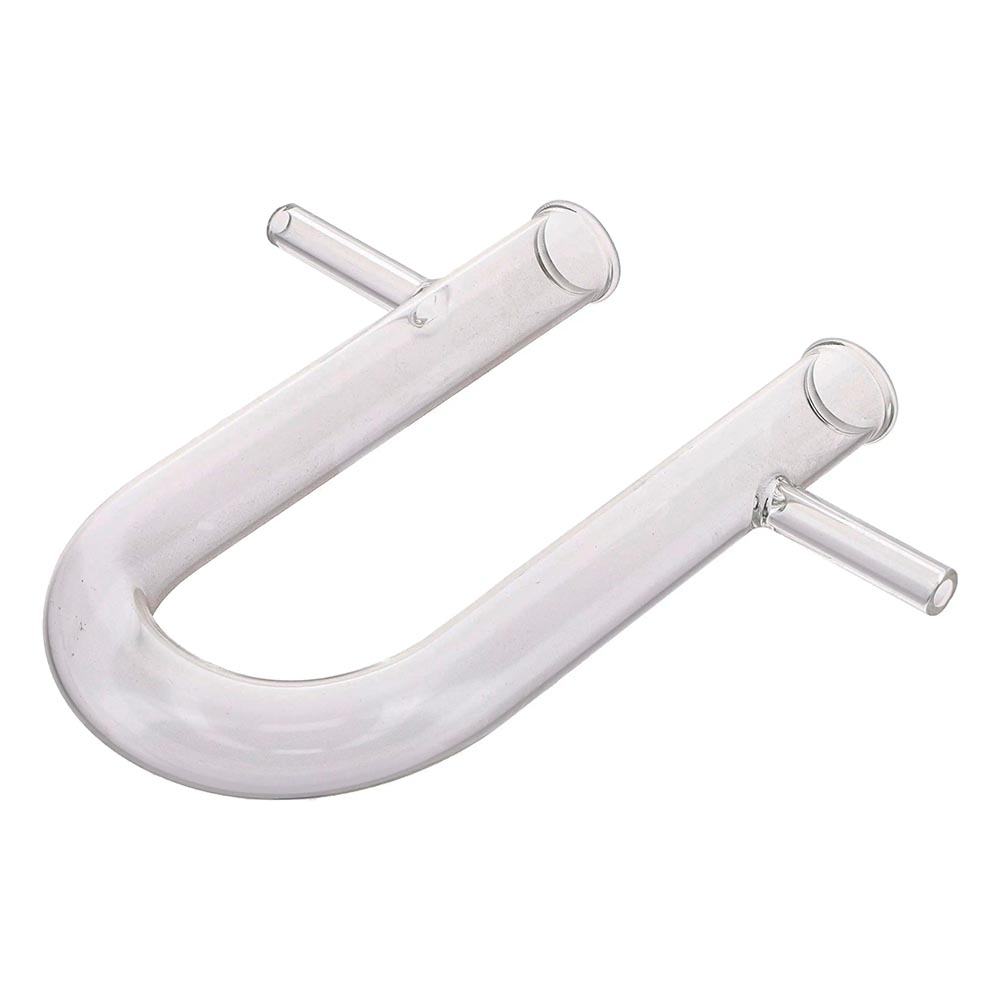 Cam Boru U Şeklinde İki Ucu Çıkış Borulu 18x140 mm Cam Boru U Şeklinde İki Ucu Çıkış Borulu 18x140 mm