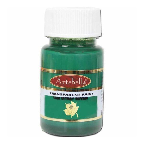 Cam Vitray Boyası Su Bazlı Yeşil 50 ml