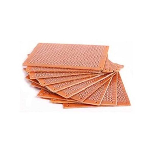 Delikli Pertinaks Bakır 10x10 cm