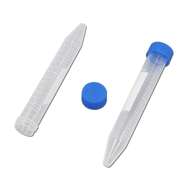 Deney Tüpü Plastik Santrifüj Vida Kapaklı 15 ml