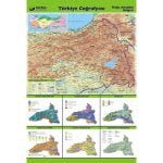 Türkiye Coğrafyası Haritaları Seti 15 Adet 70x100 cm - Görsel 5