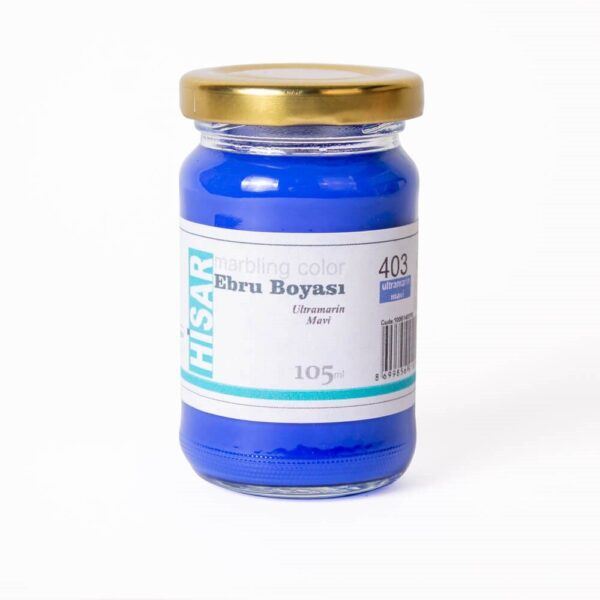 Ebru Boyası Ultramarine Mavi 105 ml