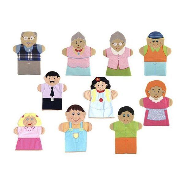 El Kuklaları Aile İnsanları 5 Adet