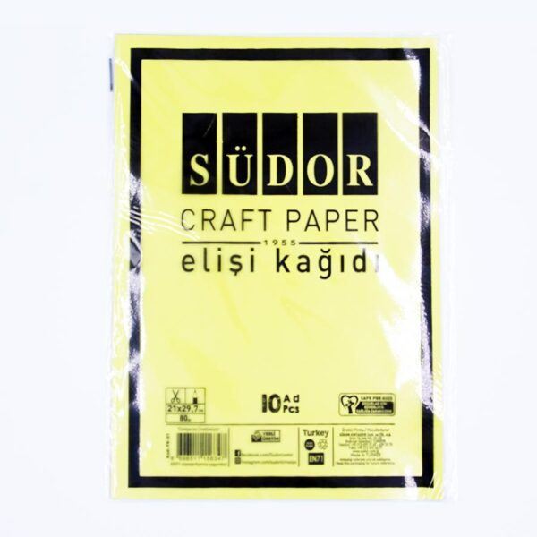 Elişi Kağıdı A4 80 gr 10 Adet