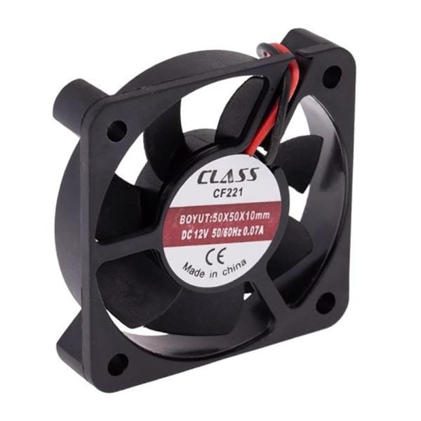 Fan 12V DC Kare 50x50x10 mm