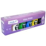Guaj Tempera Boya Seti 6 Renk 30 ml