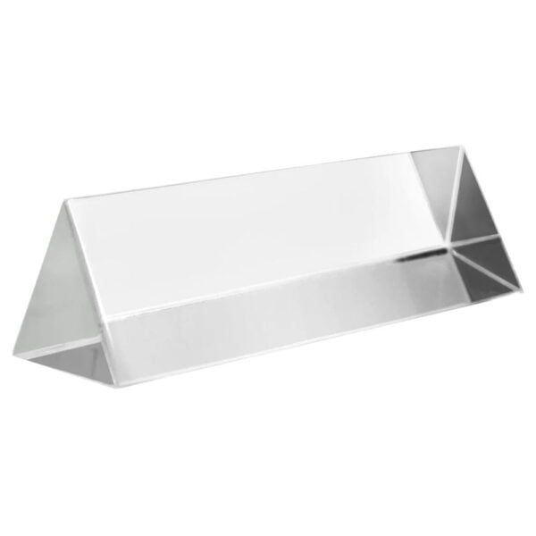 Işık Prizması Akrilik Cam 75x25 mm 60 Derecelik