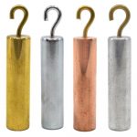 Kancalı Metal Silindirler Seti 4 Parça