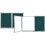 Kapaklı Duvara Monte Laminant Beyaz Yazı Tahtası 120x150 cm - Görsel 3