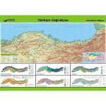 Türkiye Coğrafyası Haritaları Seti 15 Adet 70x100 cm - Görsel 10