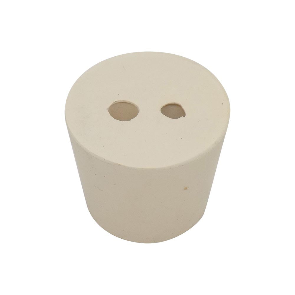 Lastik Tıpa 36/29 İki Delikli Lastik Tıpa 36/29 İki Delikli