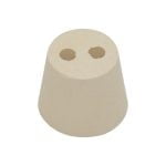 Lastik Tıpa 36/29 İki Delikli - Görsel 2