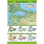 Türkiye Coğrafyası Haritaları Seti 15 Adet 70x100 cm - Görsel 4
