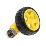 Motor ve Tekerlek Seti 6V 250 Rpm - Görsel 4