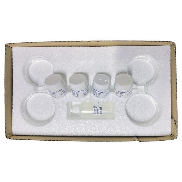 renkli alevler testi deney seti kutusu